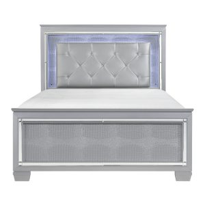 1916-1* Queen Bed, LED Lighting