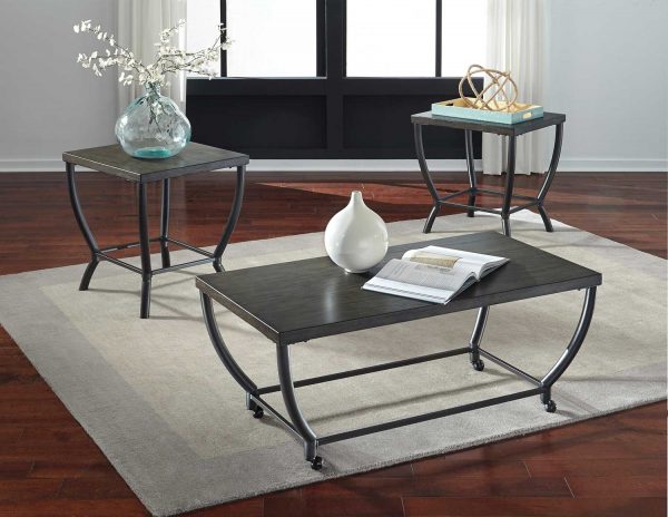 T048-13 Coffee Table set 3 in 1