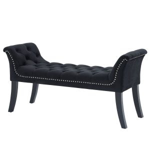 Velci Bench in Black