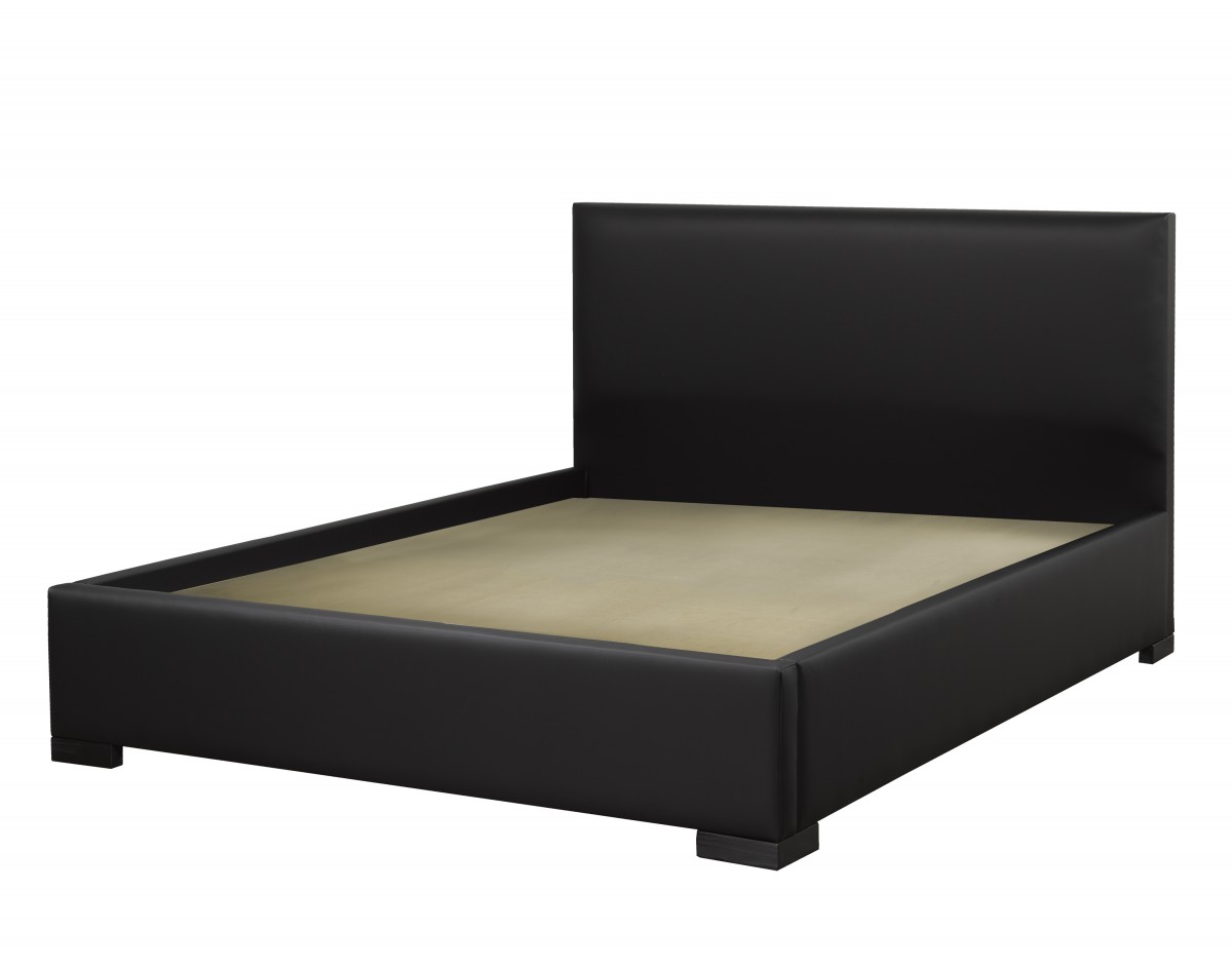 QUEEN PLATFORM BED, BLACK 2 QUEEN PLATFORM BED, BLACK 2