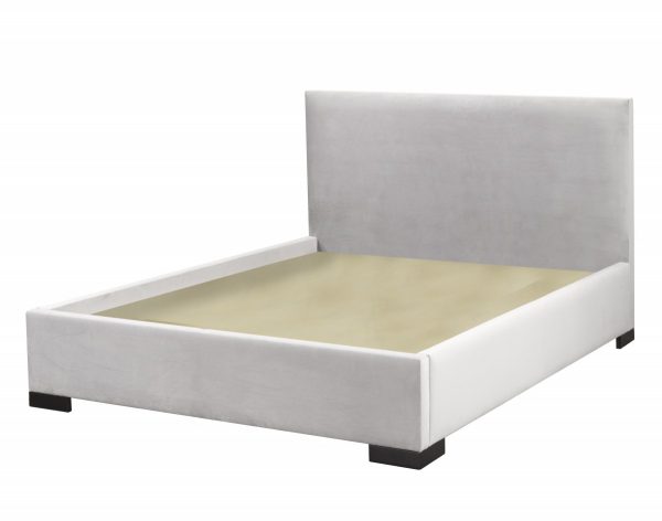 QUEEN PLATFORM BED - GREY 2